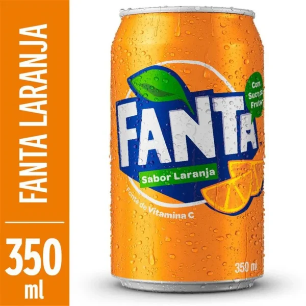 Refrigerante Fanta Laranja Lata 350ml
