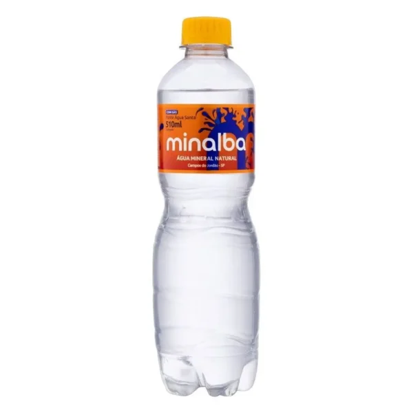 Água Mineral Minalba Com Gás 510ml