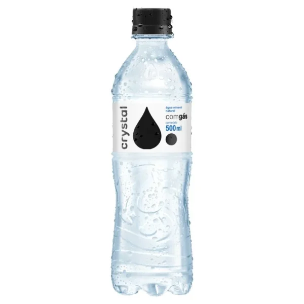 Água Mineral Crystal Com Gás 500ml