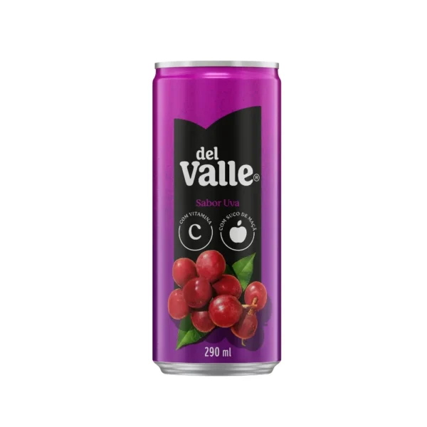 Néctar de Uva Del Valle Lata 290ml