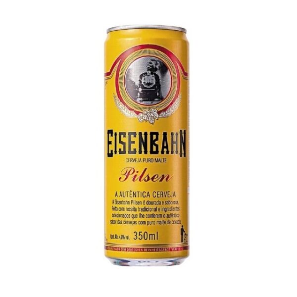 Cerveja Eisenbahn Pilsen Lata 350ml